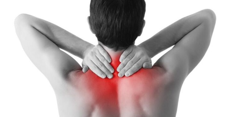 back pain in the edges of the shoulders