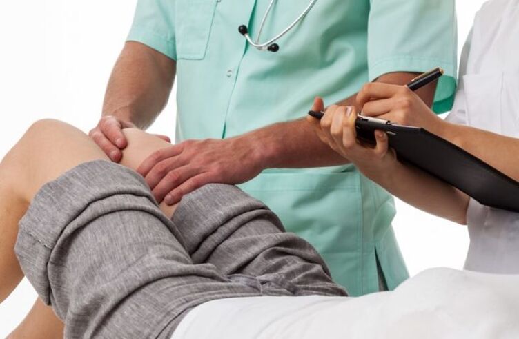 Diagnosis of knee joint