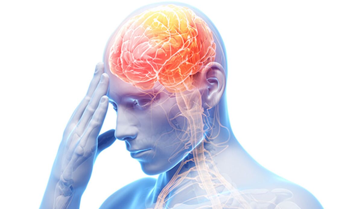 head tumor as a cause of back pain